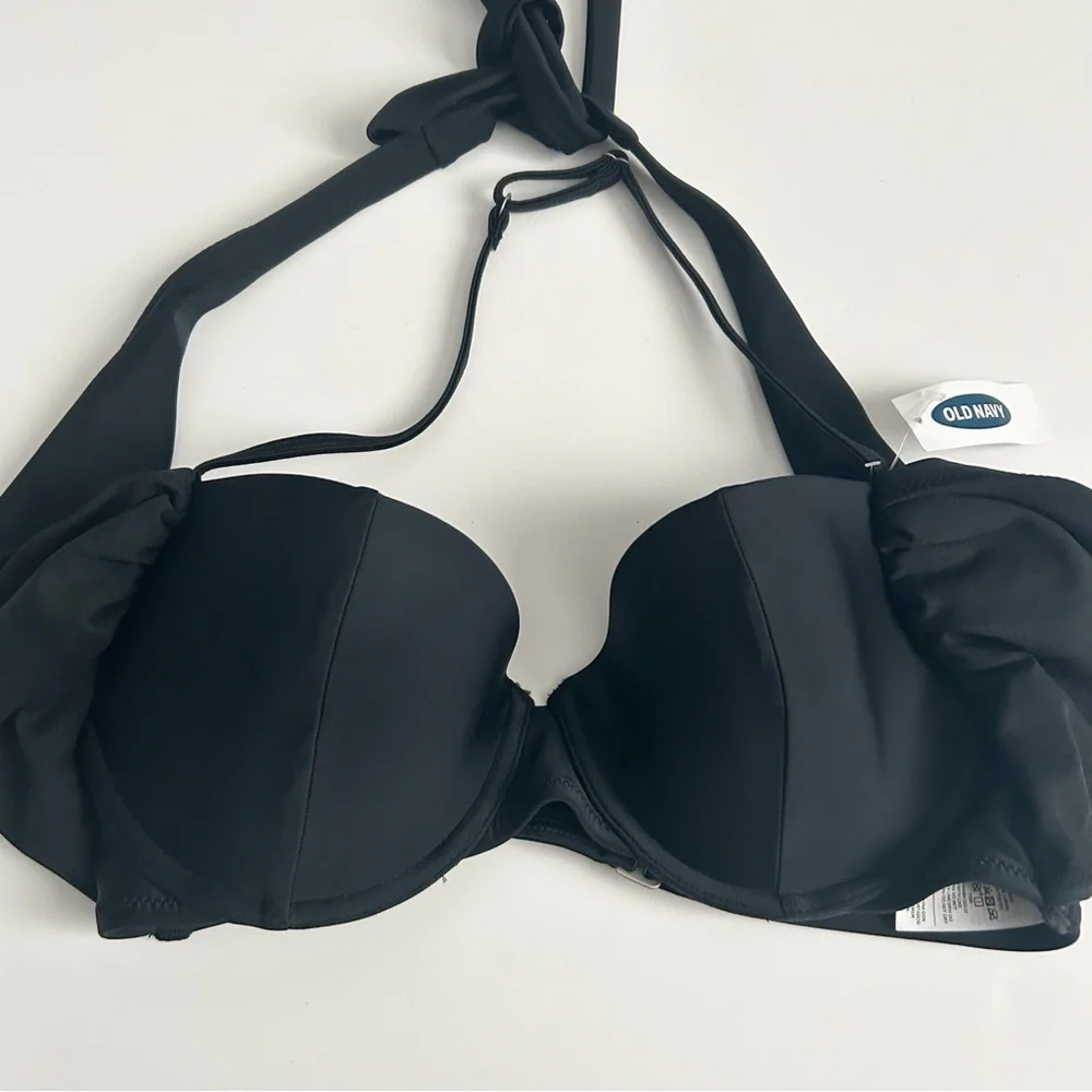 Old Navy Black Bikini Top | Size M